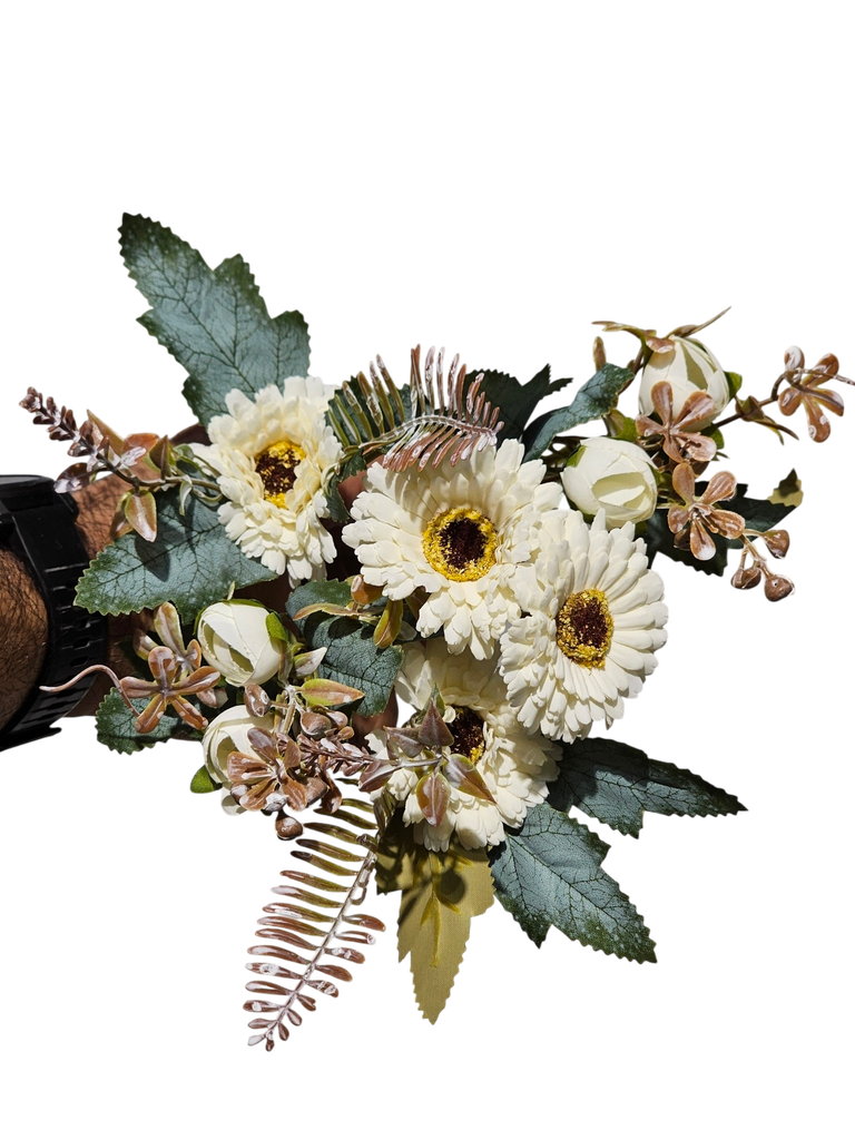 creamy flower