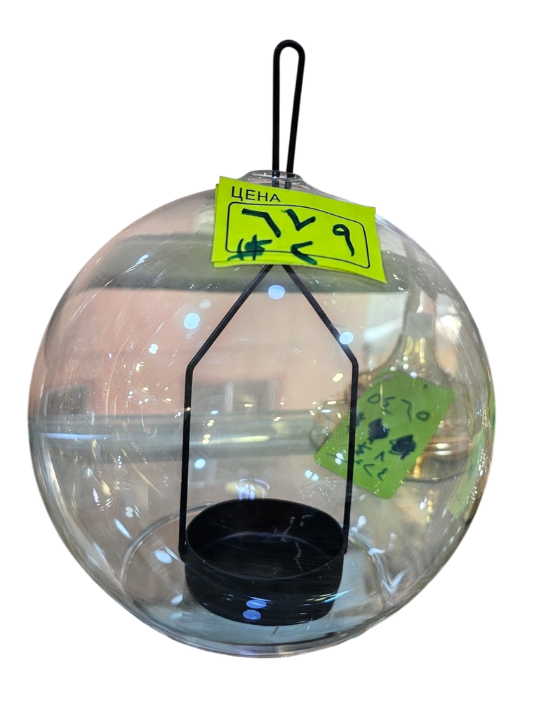 sphere candle holder