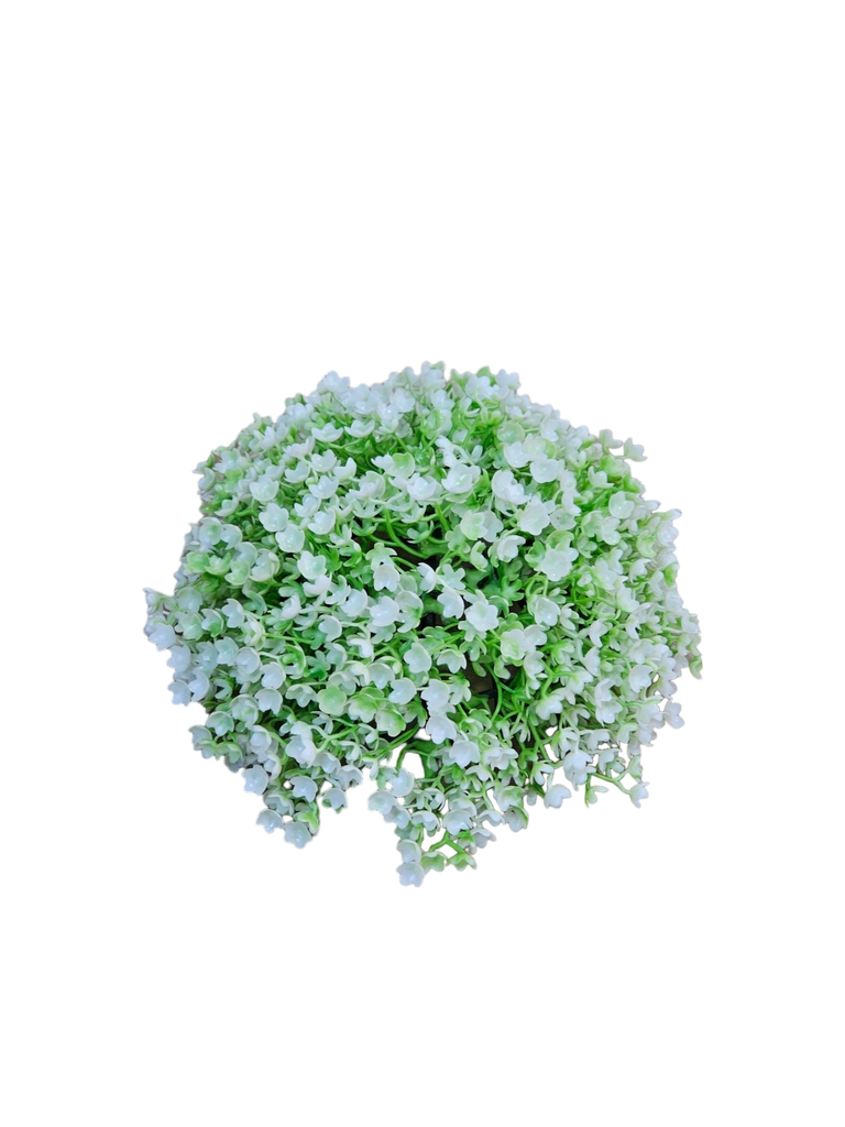 كرة خضراء في الوسط.