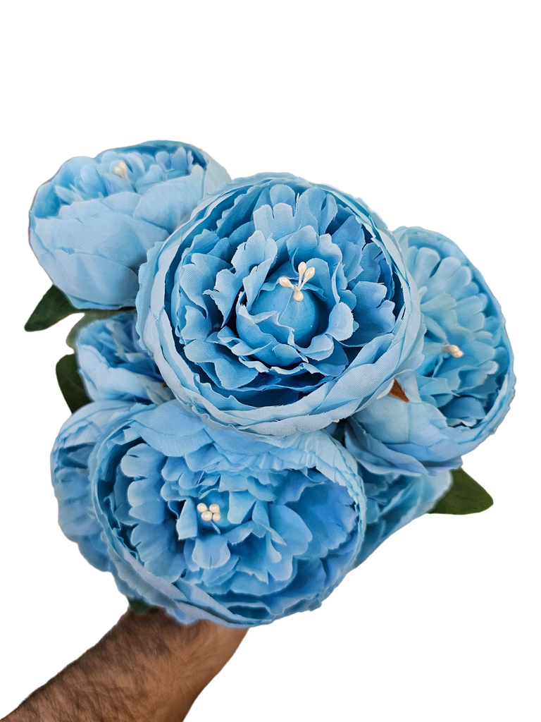 blue peony