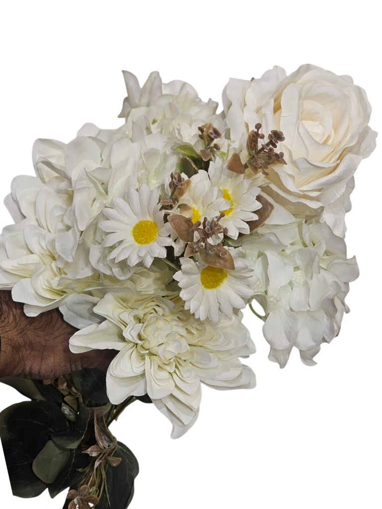 hydrange and peony