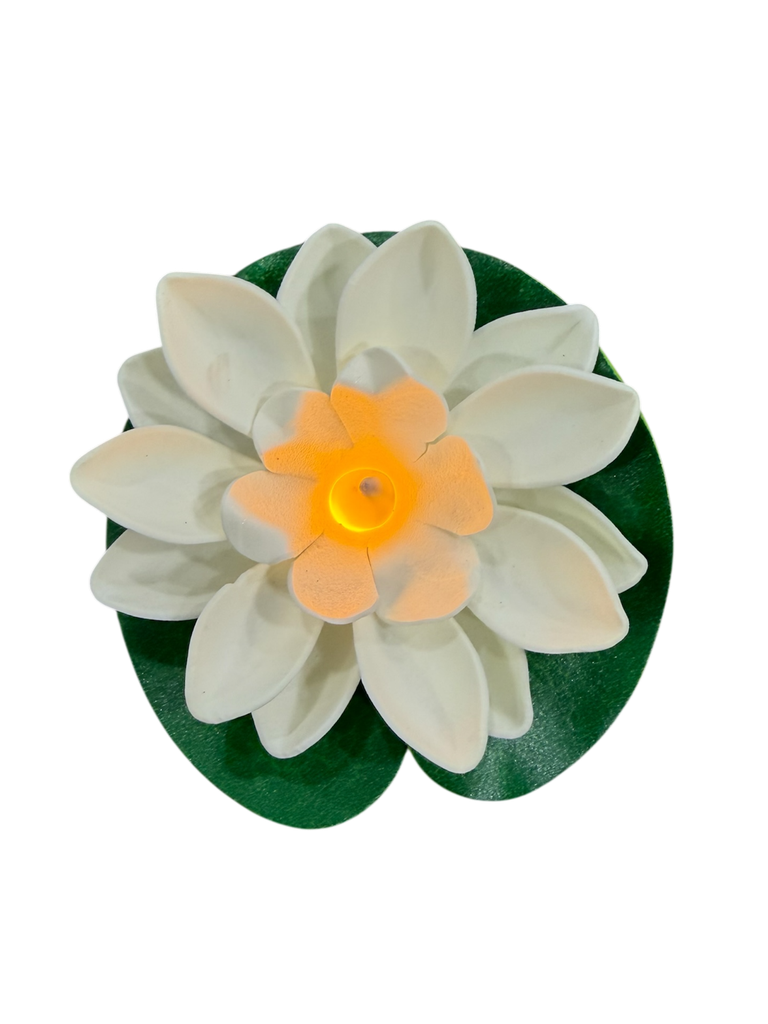 floating flower candle