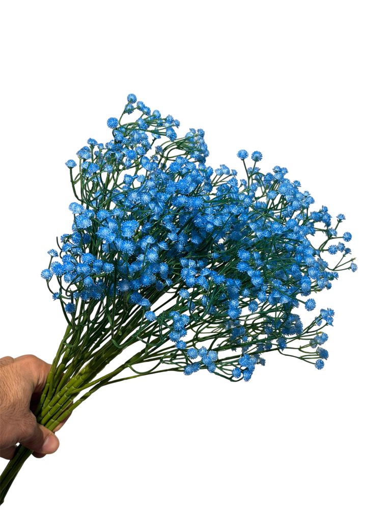 cyan Blue Gypsophila