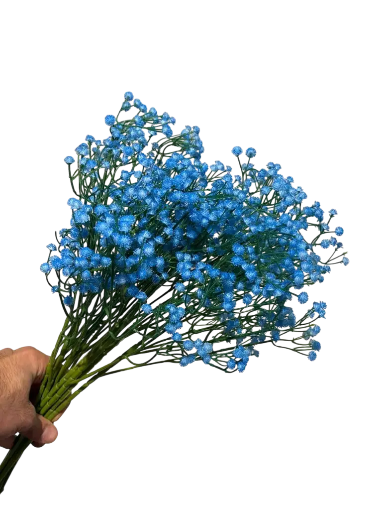 cyan Blue Gypsophila