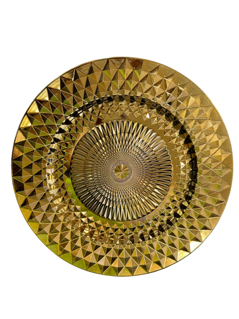 صفيحة الشاحن الذهبية