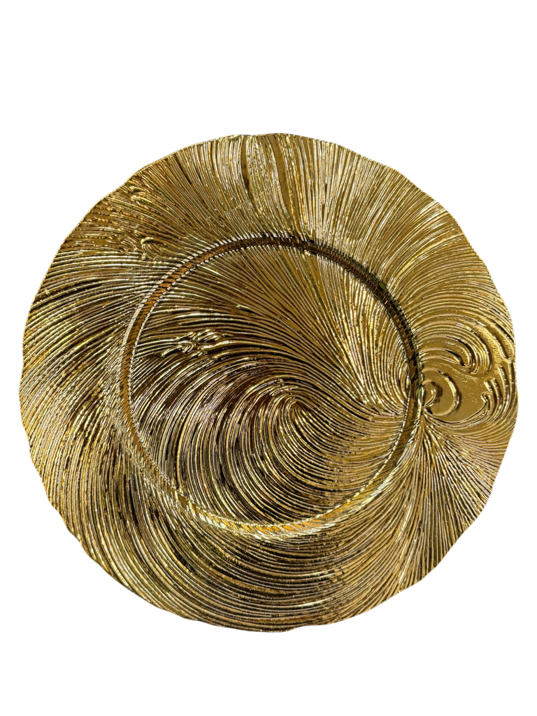 صفيحة الشاحن الذهبية