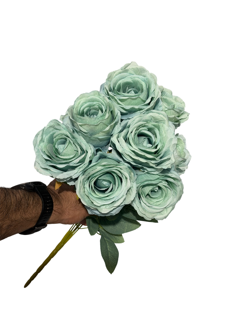 teal rose