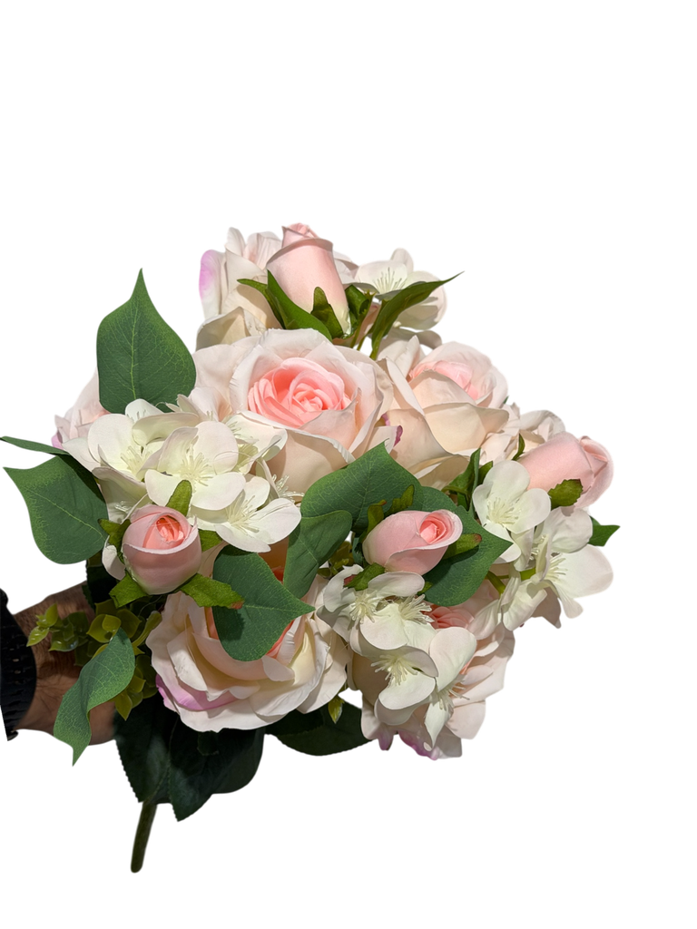 pale pink mini rose