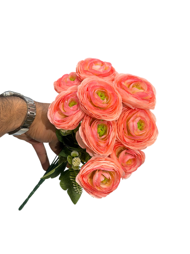 Ranunculus flower deep pink