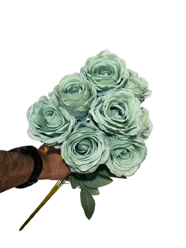 teal rose