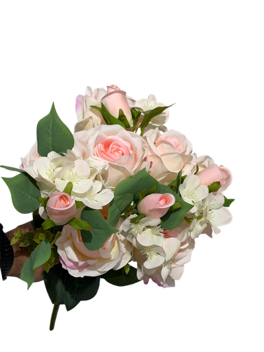 pale pink mini rose
