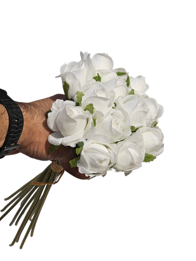 دەستە گوڵەباخی سپی