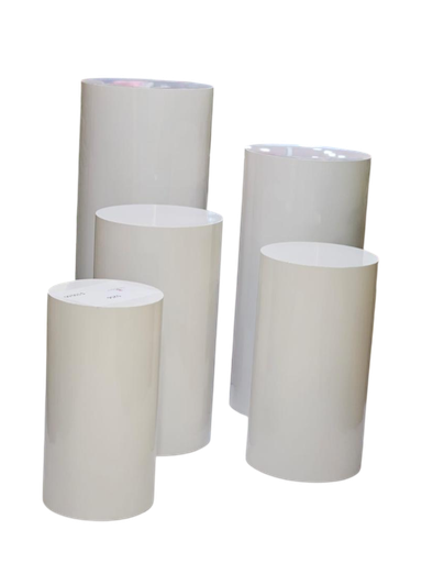 White Barrel Decoration